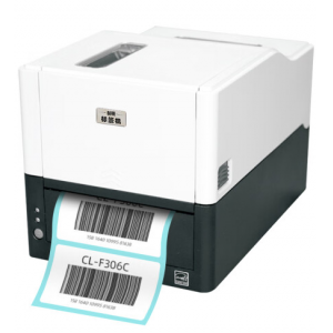 创硕 标签打印机CL-F306C 精度300DPI 条码二维码水洗唛不干胶 热转印/热敏两用打?。ㄗ扒械?耗材）